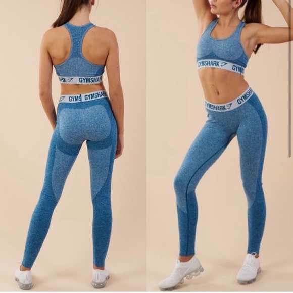 Gymshark original blue flex leggings - Picture 2 of 5